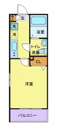 CITY SPIRE西新宿の物件間取画像